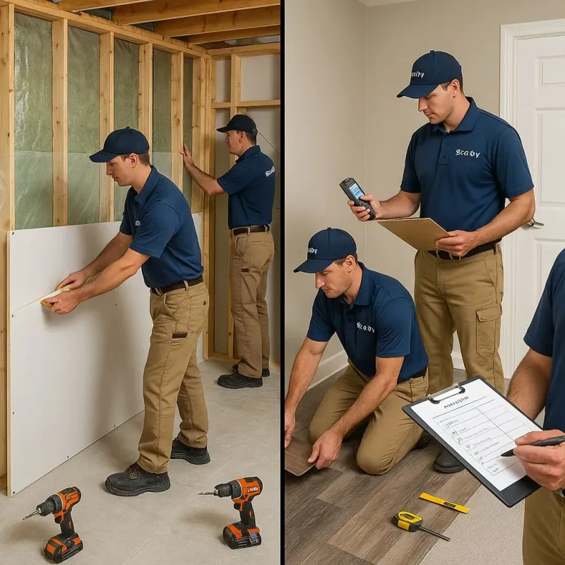 Repairs and Reconstruction process in Lake County, TN