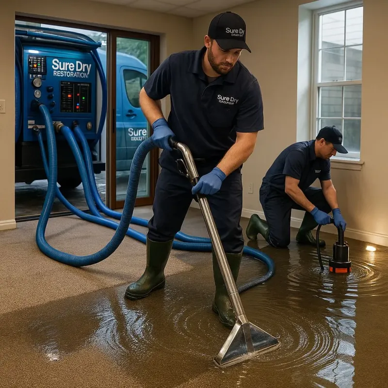 Water Extraction and Removal process in Lake County, TN
